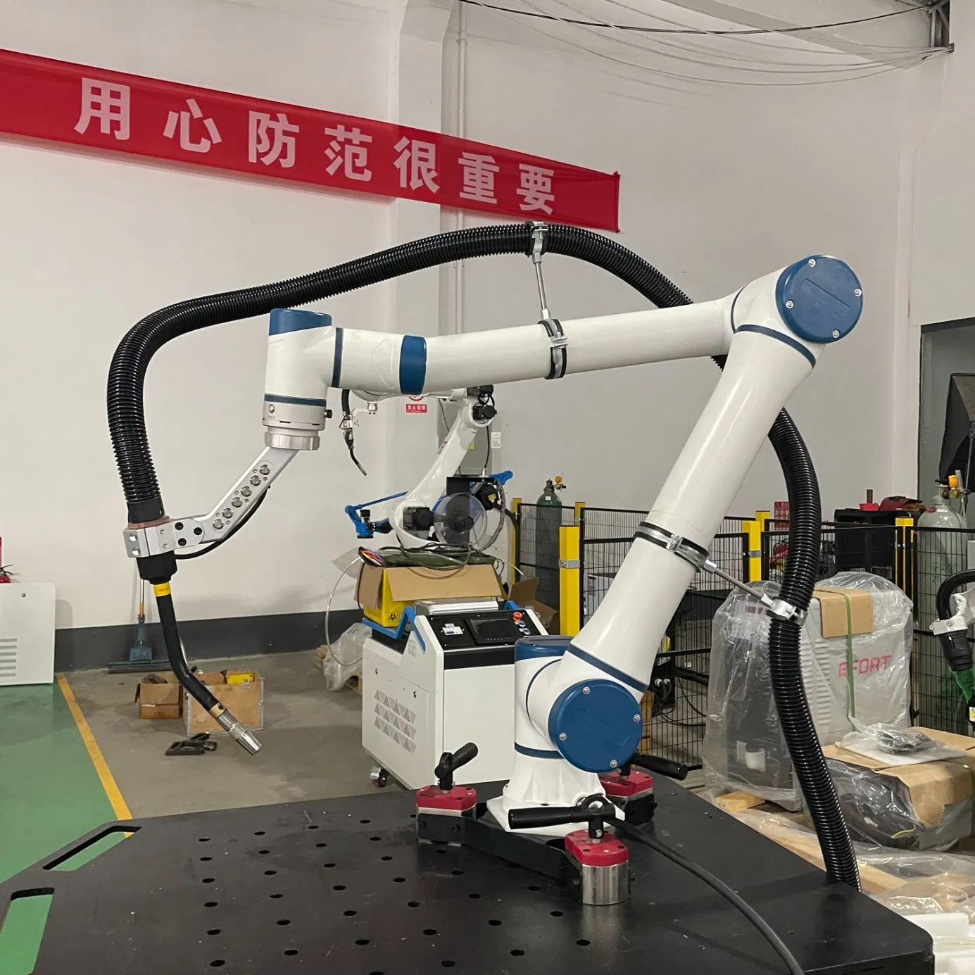 Arc Collaborative Welding Robot with Robotic TIG Welding System Machinery Frame Welding