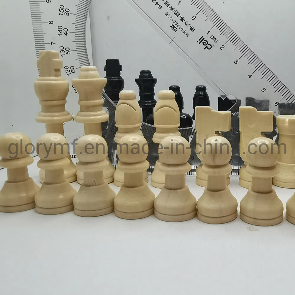 32 Pieces Wooden Chess Game Wooden Chess Pieces Set