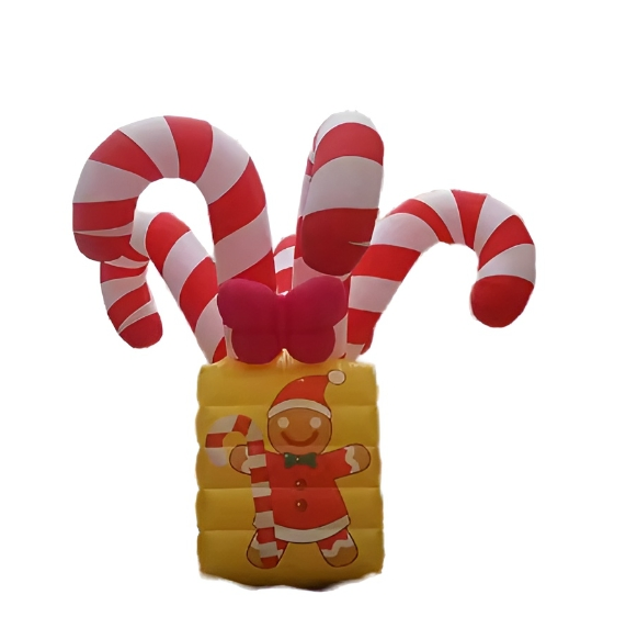 Colorful Giant Inflatable Lollipop Candy Balloon for Children's Day Decoration