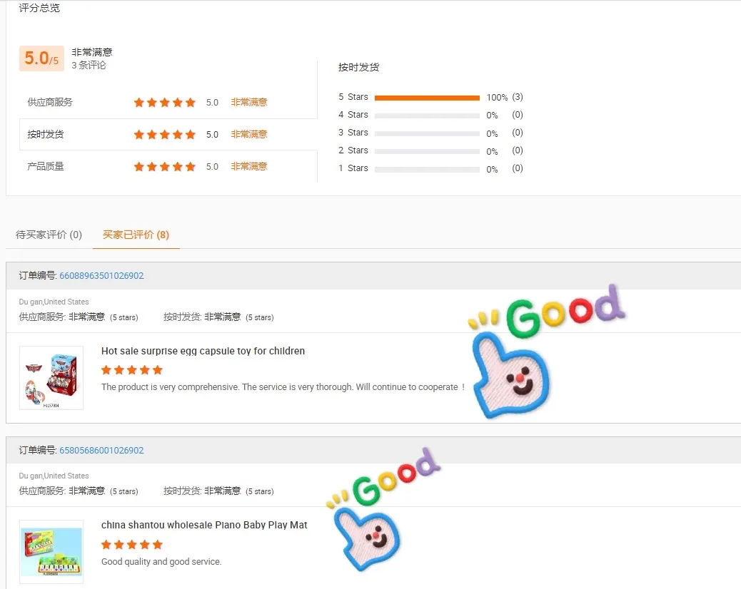 Reputation Evidence 1