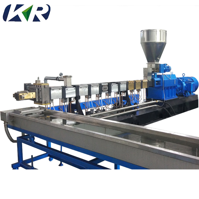 Twin Screw Plastic Pet Bottle Recycling Extrusion Machine