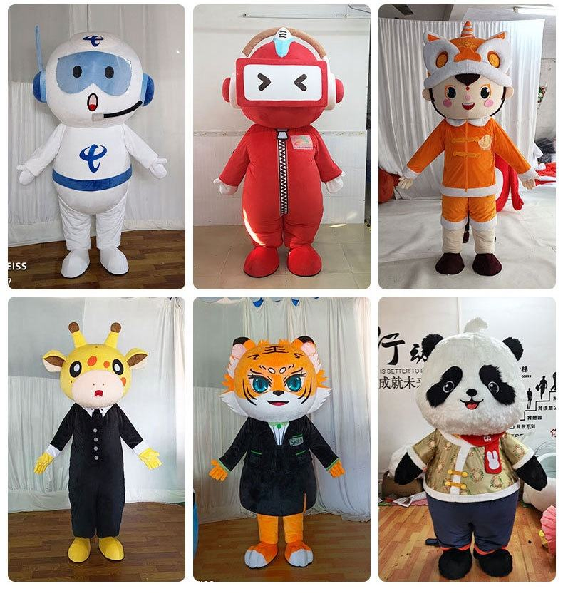 High Quality Animal Mascot Custom Cartoon Character Plush Outfit OEM ODM Doll Suitperfect for Promotion. Shows