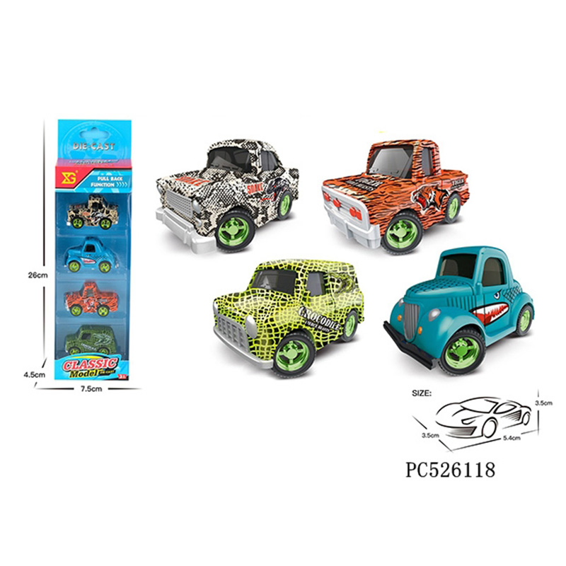 Hot Sell Diecast Toy Mini Rocking Stunt Double Inertia Car Pull Back Friction Cars Toys Alloy Return Sports Car