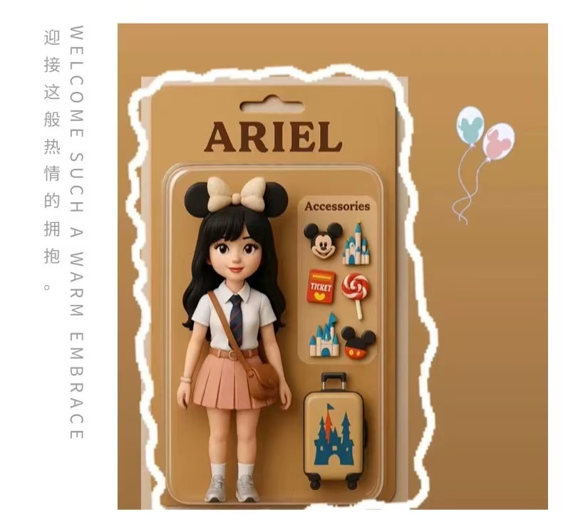 Custom Provide Photo DIY Printing 3D Hand-Made Customised Mini Action Figures