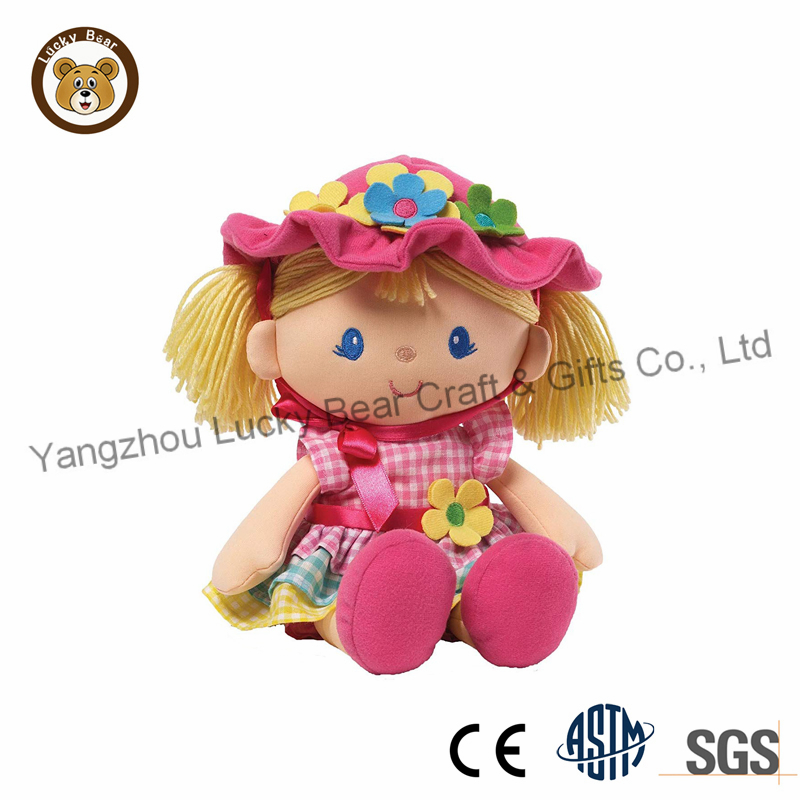 Custom Little Girls Plush Doll