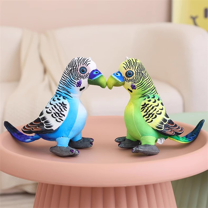 Parrot Dolls Pillow Realistic Parrots Custom Dolls Stuffed Plush Animal