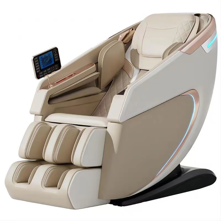 Intelligent Wireless Luxury Full Body Shiatsu Electric Heating SL Track Massage Chair