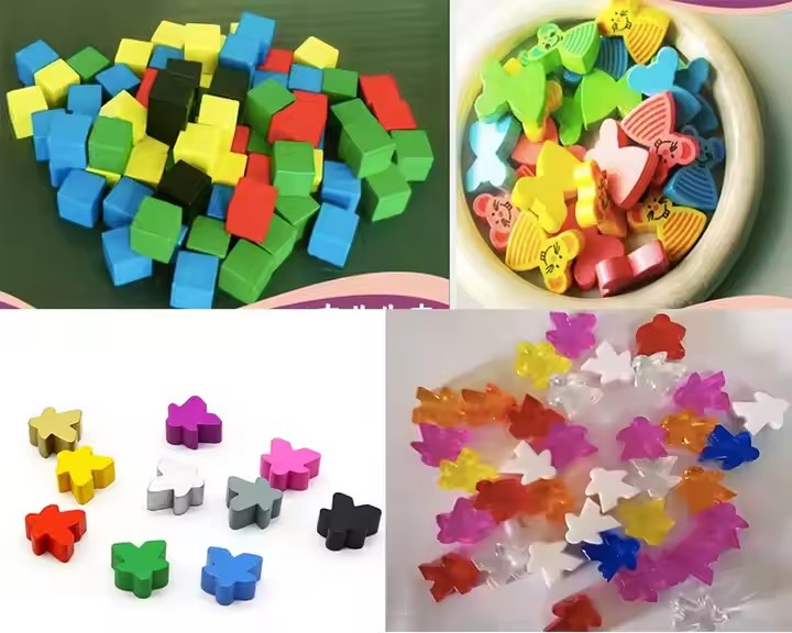Wholesale Wooden and Acrylic Variety Shape Chess Board Game Pawn Pieces