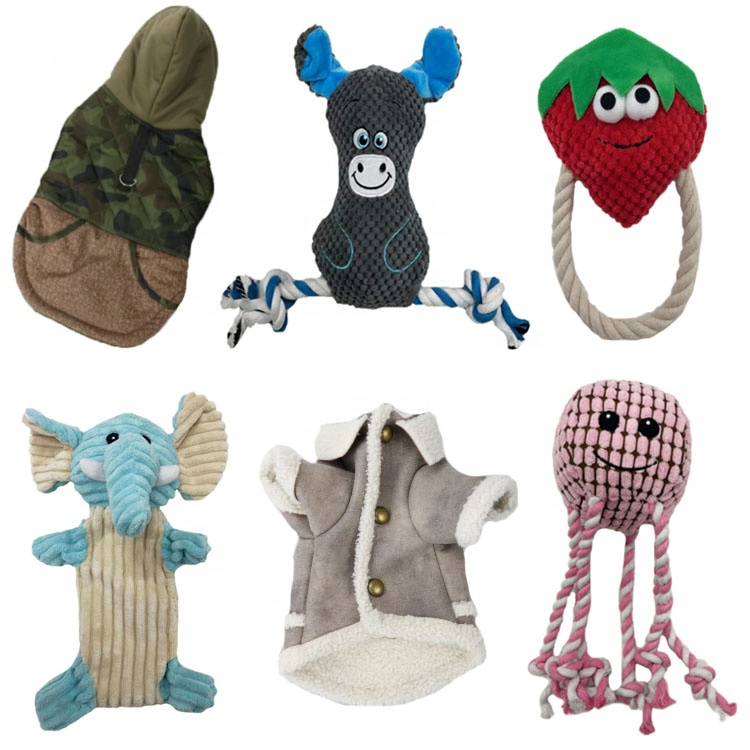 Wholesale Custom Eco Friendly Dog Toy Interactive Rope Plush