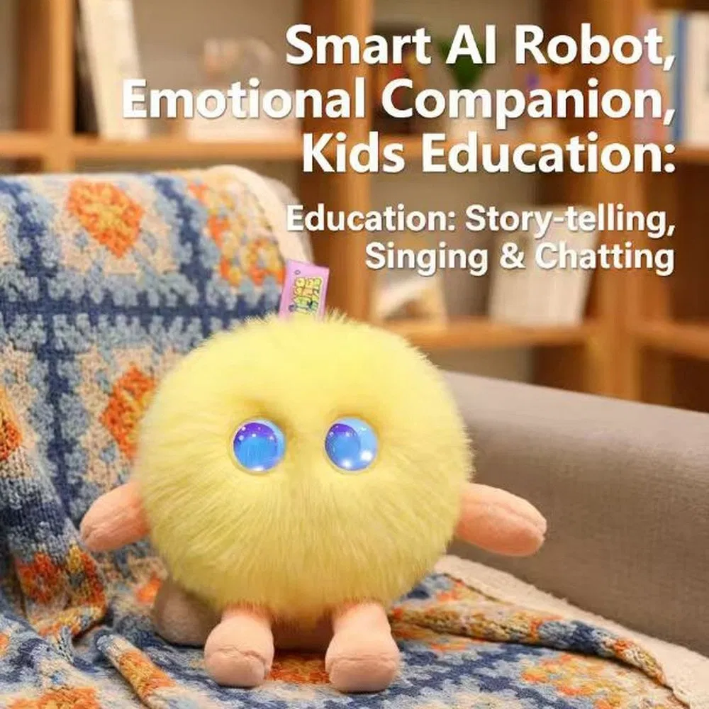 Cute Ai Lycra Custom Talking Plush Toy for Early Childhood Education
