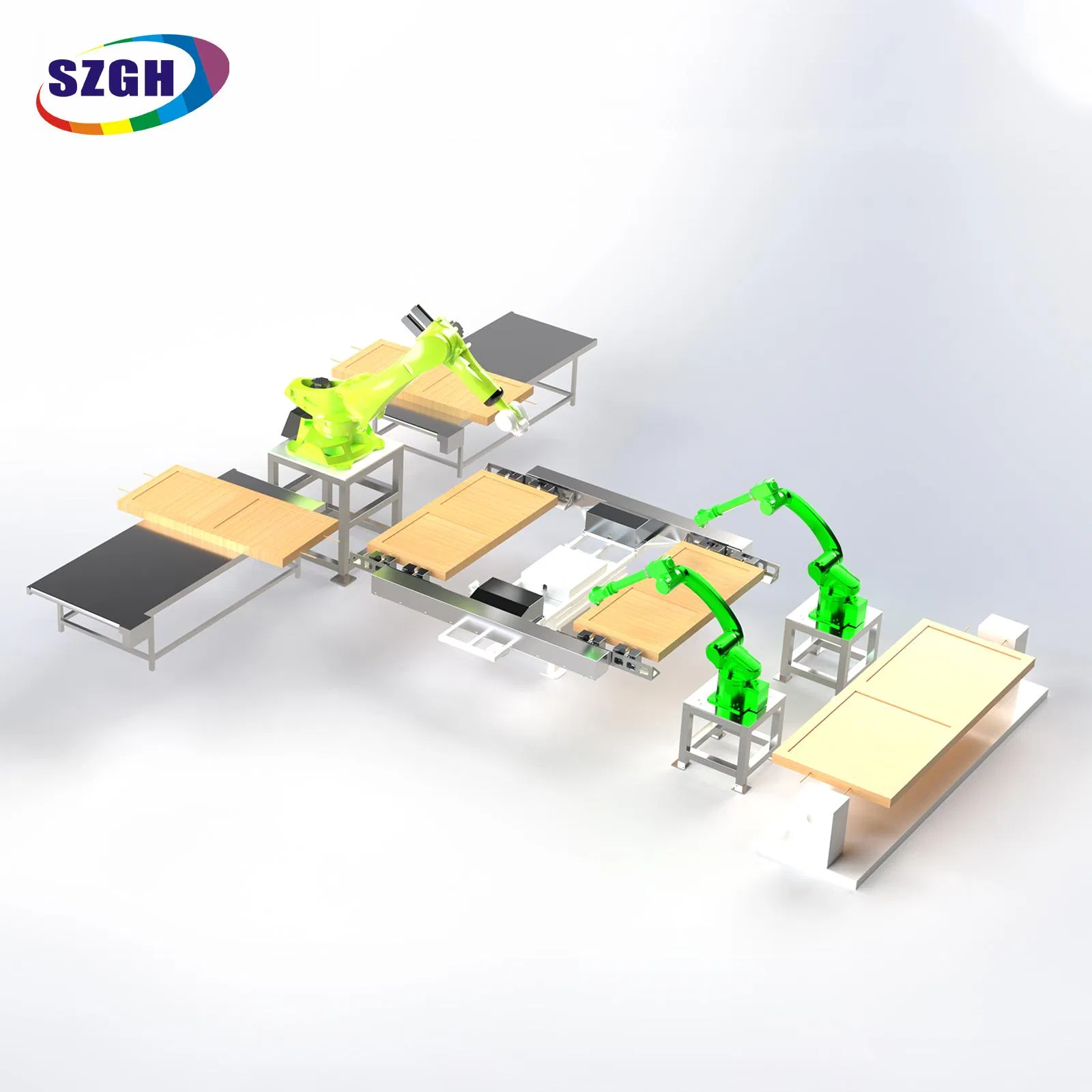 Automatic Robotic Painting Machine Robot Arm 6 Axis Oem Painting For Customization Furniture Paint Spray