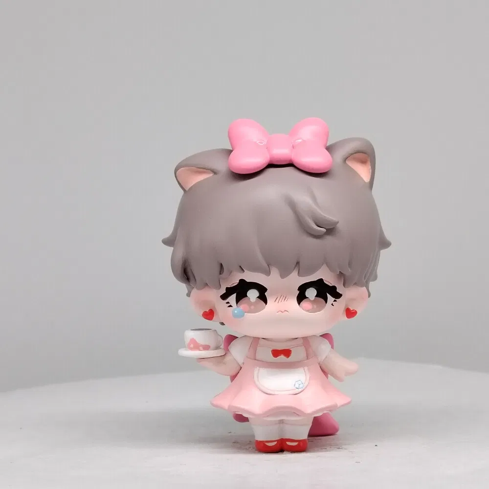 OEM ODM Genuine New Custom Art Figurine Cartoon Anime Figure 3D Create Cute Maid Figure Toy