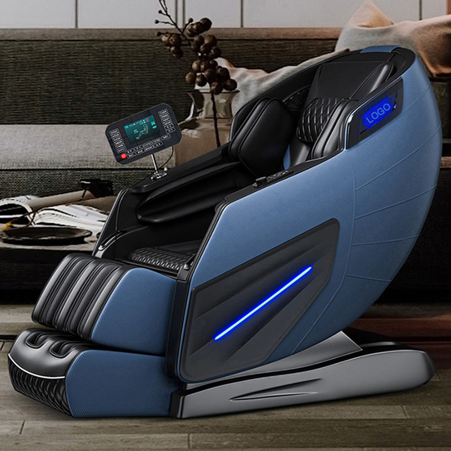 Luxury Custom Direct Sale Modern SPA Air Pressure Auto Full Body Relieve Fatigue Relax Electric Hot Compress Vibration Massage Chair