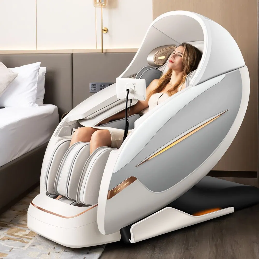 Luxury Hot Roller Ai Voice Full Body 4D Electric Zero Gravity Recliner Airbag Home Massage Chair