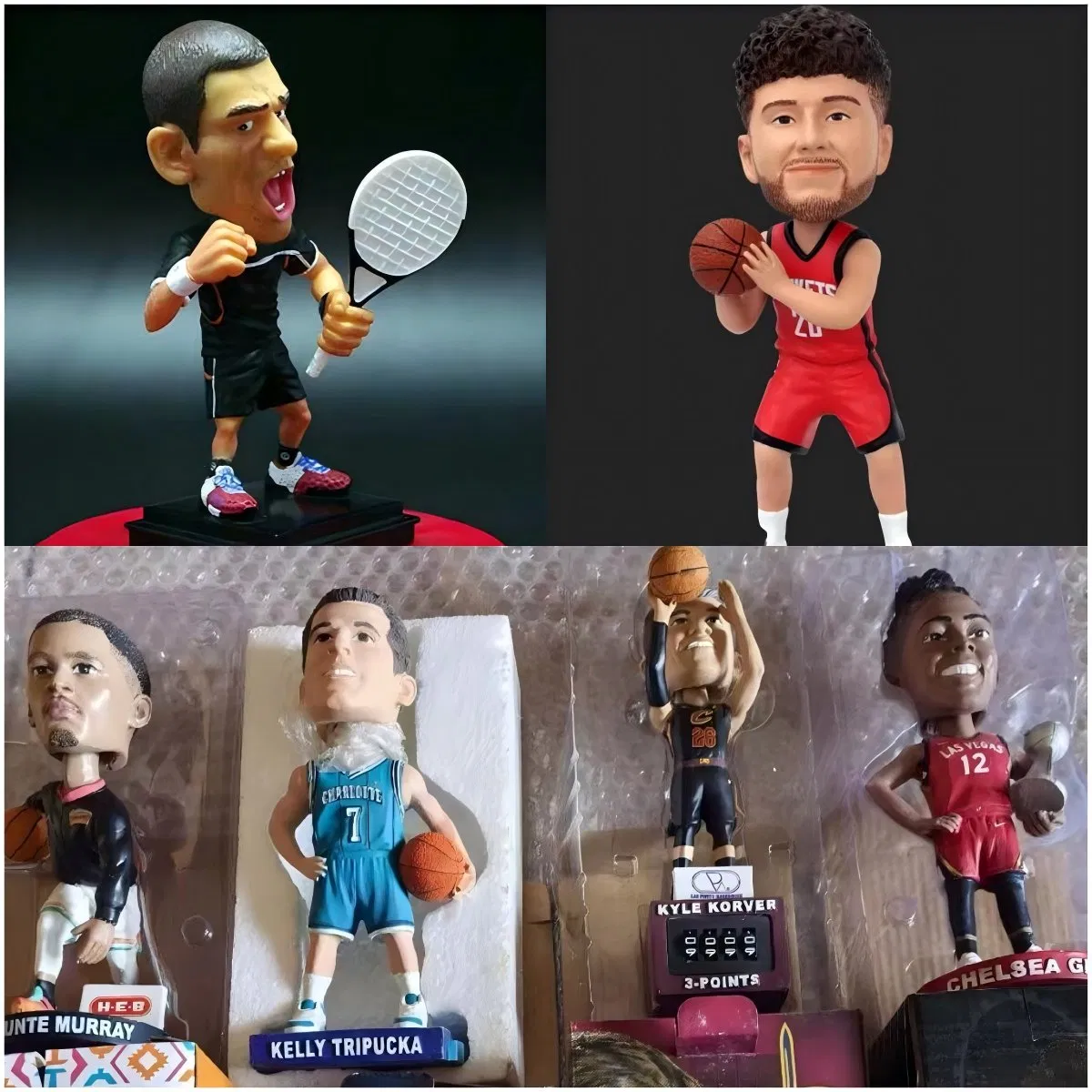 Wholesale Price OEM Factory Customized Bobblehead Birthday Wedding Anniversary Gift Personalized Polyresin Resin Custom Made Bobble Head Manufacturer in China