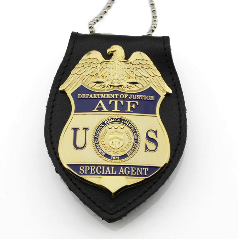 Us Atf Us Afosi/Osi Us Dhs Tsa Officer Special Agent Badge Replica Movie Props Boston Security Badge