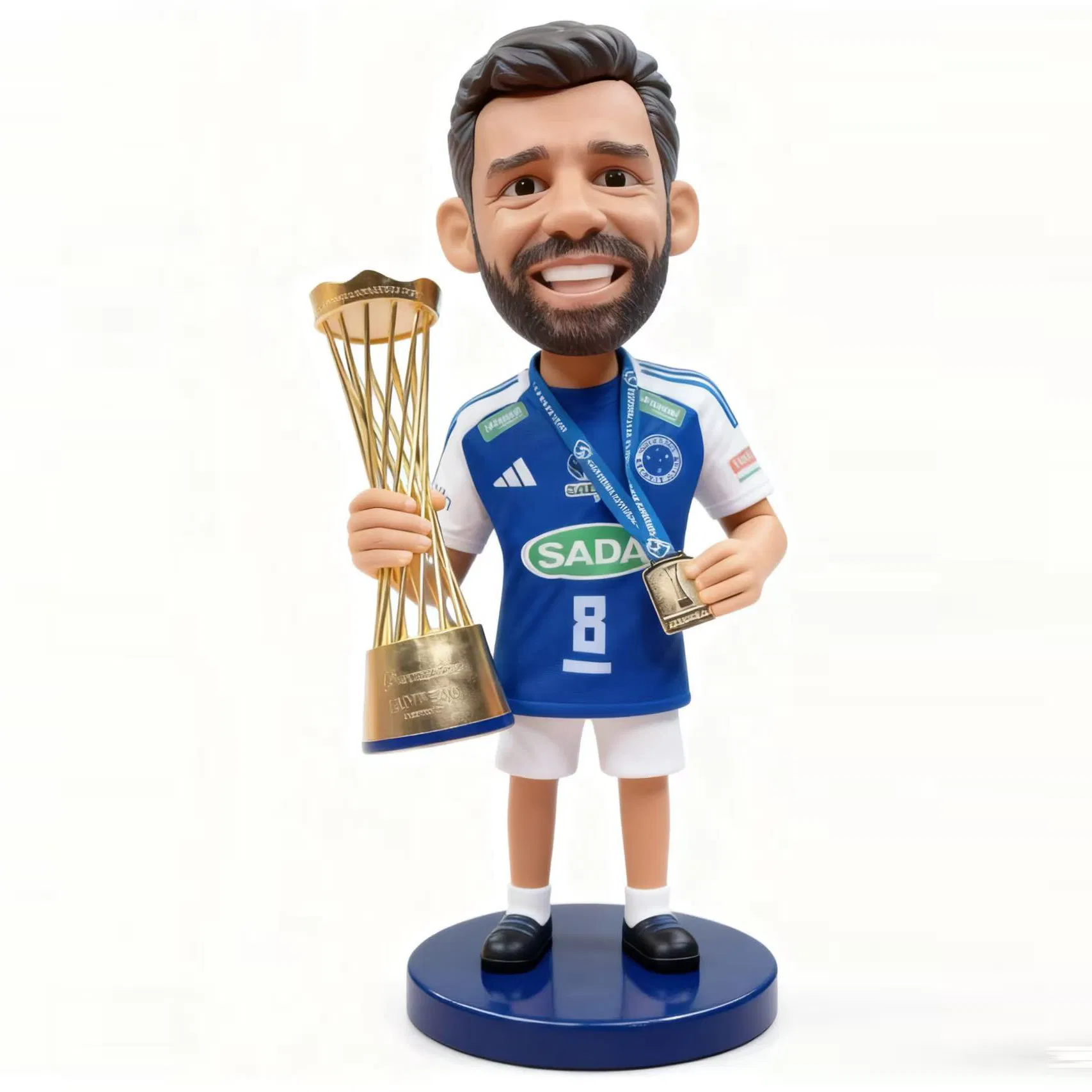 Personalized Volleyball Star Bobble Head Resin Wallace Player Doll Figure