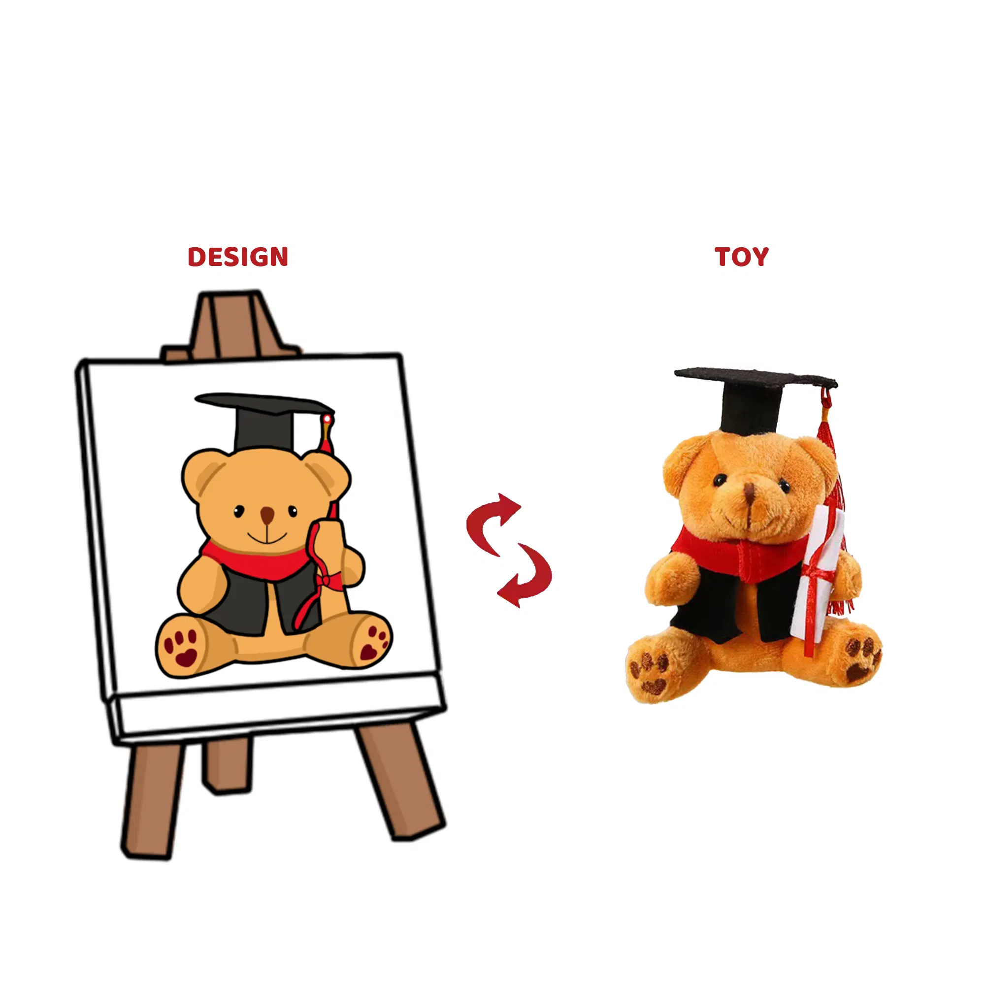 Custom Plush Doll Customised Plush Doctor Bear