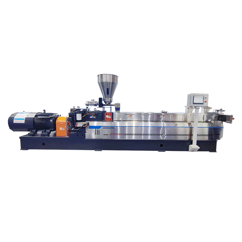 Pet Recycle Plastic Twin Screw Extruder Machinery