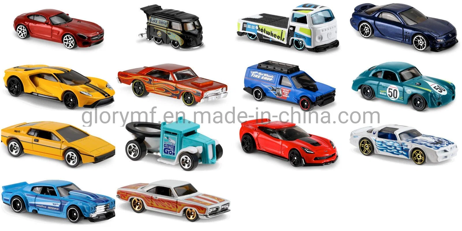 Custom 8cm Car with Die Cast Car Modell Figure for Kids
