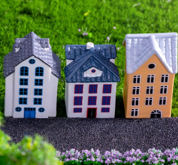 Wholesale Garden Resin Fairy Miniature House Figurines Kids DIY Kit Small 3D Toy Craft Aquarium Decoration Home Ornaments