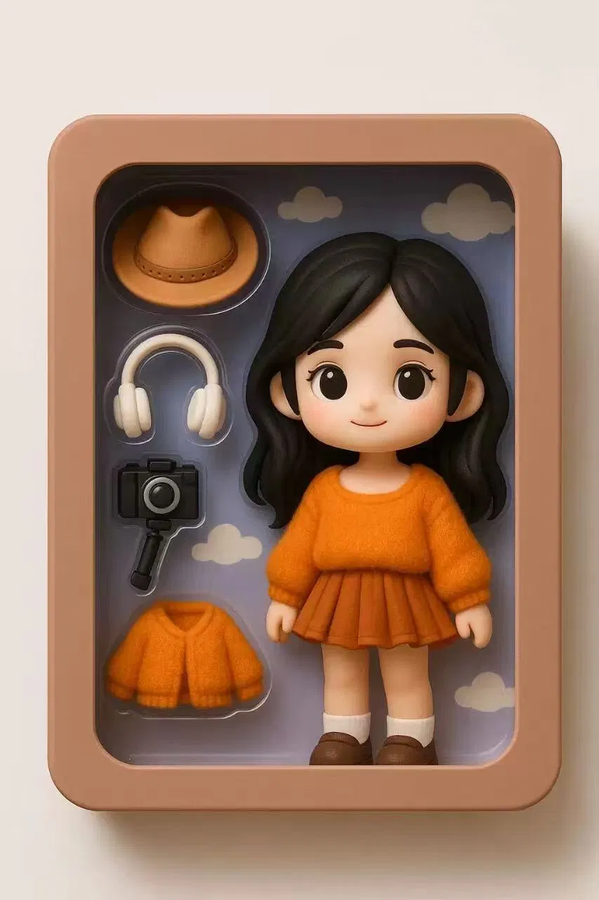 Custom Provide Photo DIY Printing 3D Hand-Made Customised Mini Action Figures