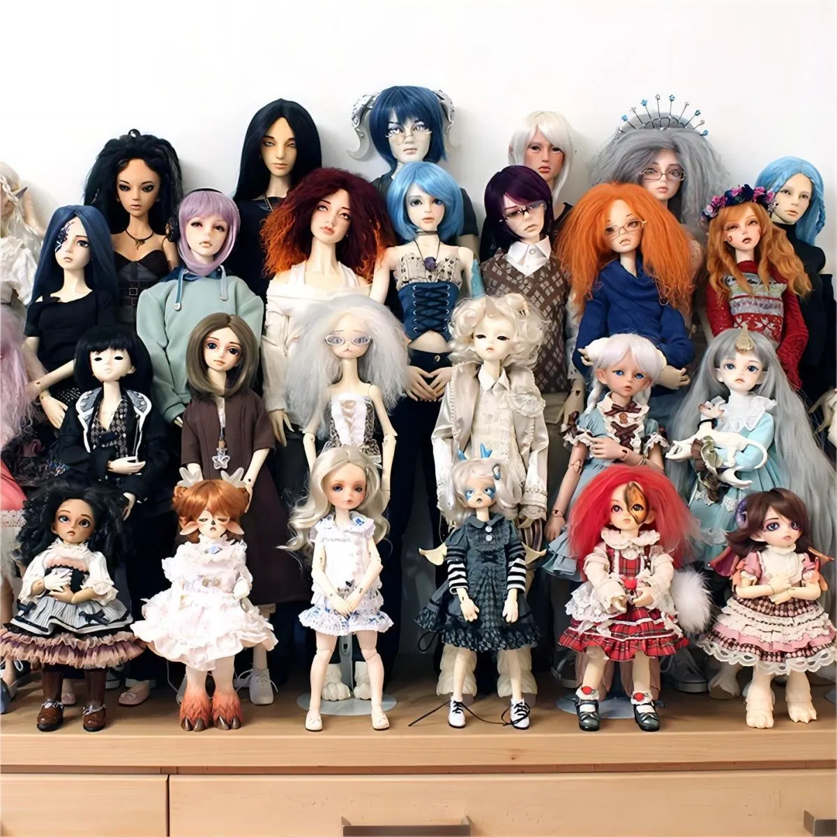 OEM Factory Customized Ball Jointed Doll Kids Toy Dolls Beautiful Plastic Vinyl Resin Toy Doll Children Doll Toy Custom BJD Doll Manufacturer in China