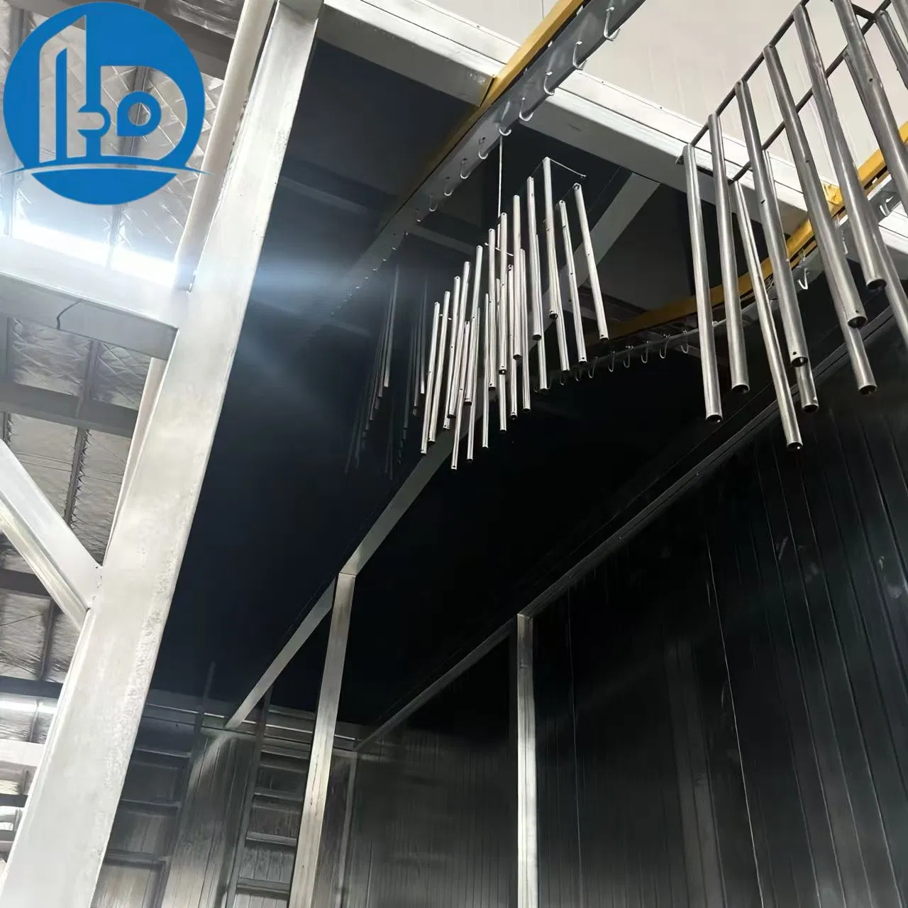 Advanced Robotic Automotive Parts Paint Line with Adjustable Conveyor Speed and Independent Spray Control for Each Station