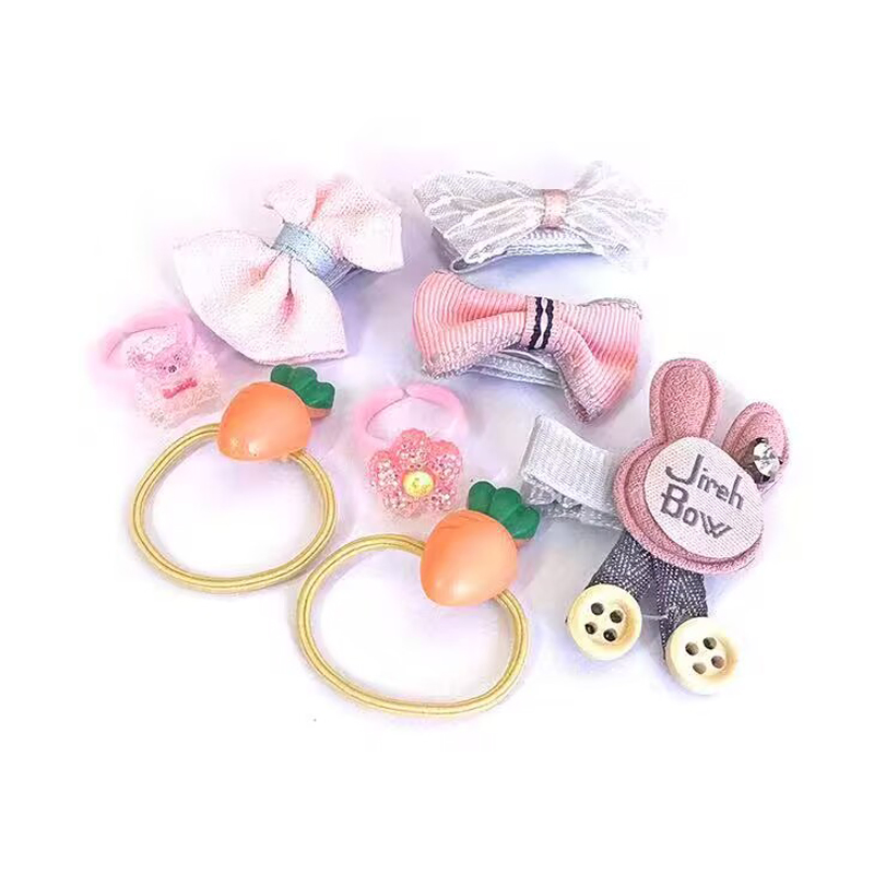 Novelty Mystery Blind Box Hair Accessories Treasure Chest Wholesale Educational Toys for Kids Promotional Personalized Custom DIY Fashion Jewelry Toys