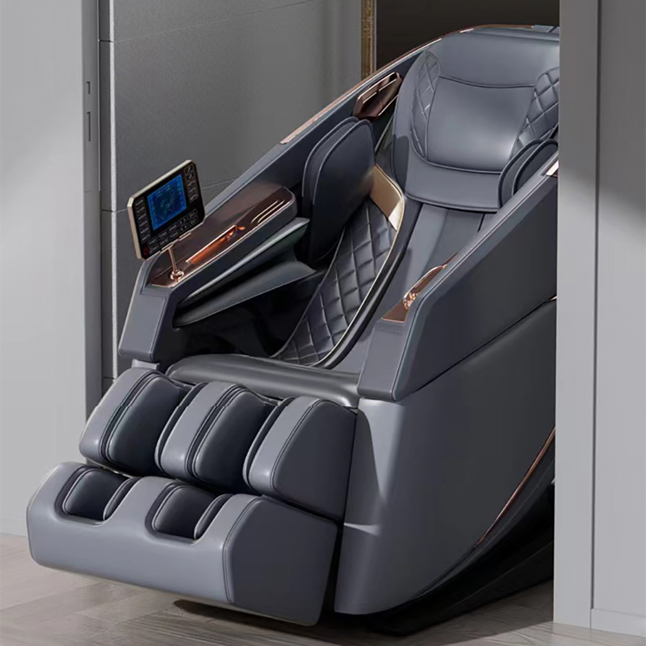 Intelligent Wireless Luxury Full Body Shiatsu Electric Heating SL Track Massage Chair