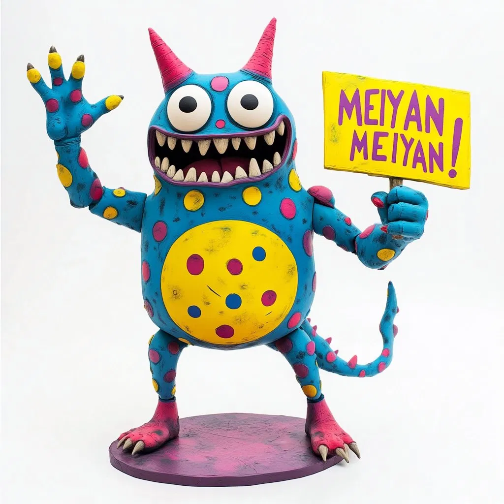 Custom Hot Toys Cartoon Figure 1/6 Scale Monster Plastic Vinyl Action Figure