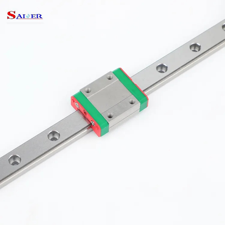 Hiwin Miniature Linear Guide Mgn5 Mgn7 Mgn9 Mgn12 Linear Motion Guide Rail Linear Guide Block Bearing for 3D Printer