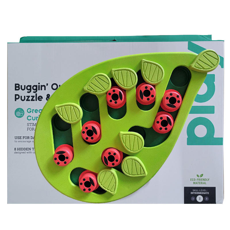 Hot Selling Eco-Friendly PP Material Dog Cat Puzzle Toy Bite-Resistant and Waterproof Sustainable MOQ