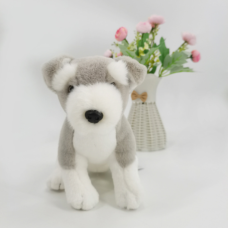 imitation Lifelike Stuffed Animal Toys Soft Plush Dog
