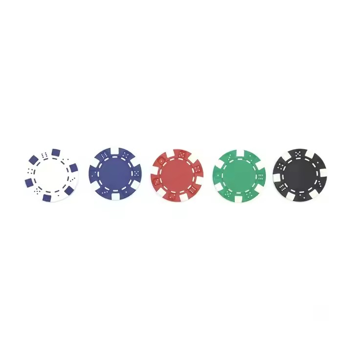 Customized 11.5g Double Color PP Poker Chips Pieces