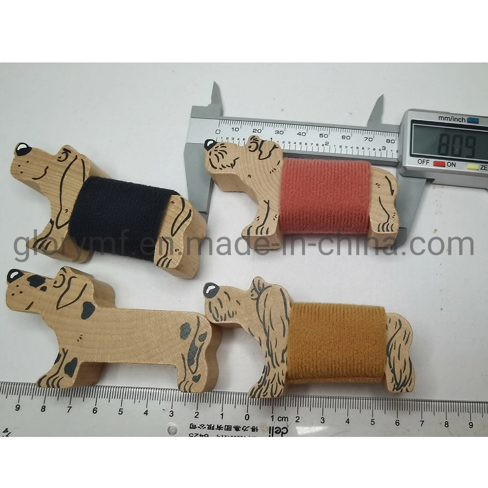 15mm Natural Horse Wood for Baby Name Letter Board Game Piece