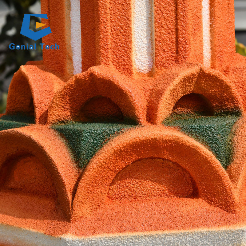 Ml-Zm24 Making Park Attraction 3D Architectural Miniature Landscape Models