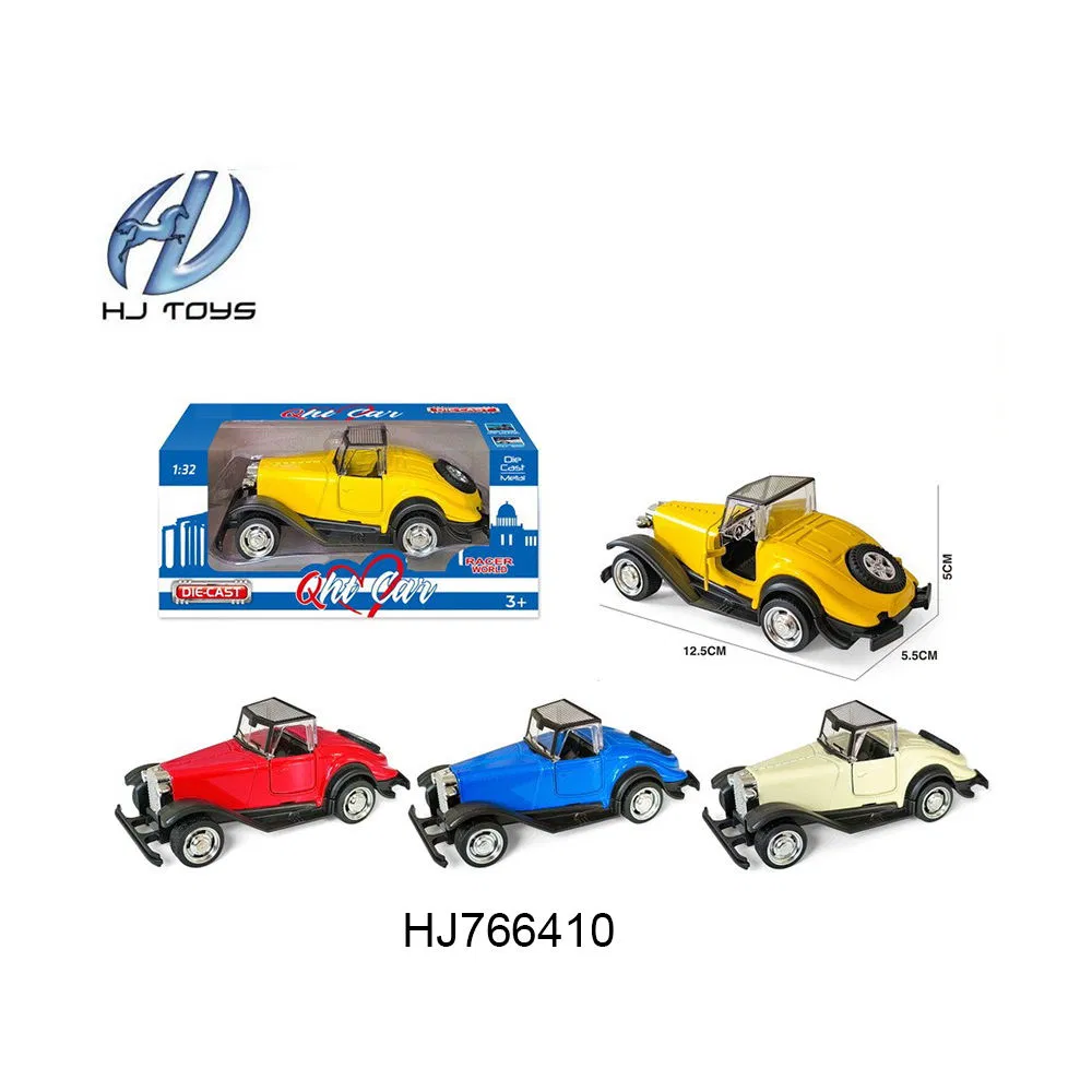 1: 36 Best Selling Window Box Packing Opening Doors Pull Back Mini Alloy Toy Race Custom Die Cast Cars