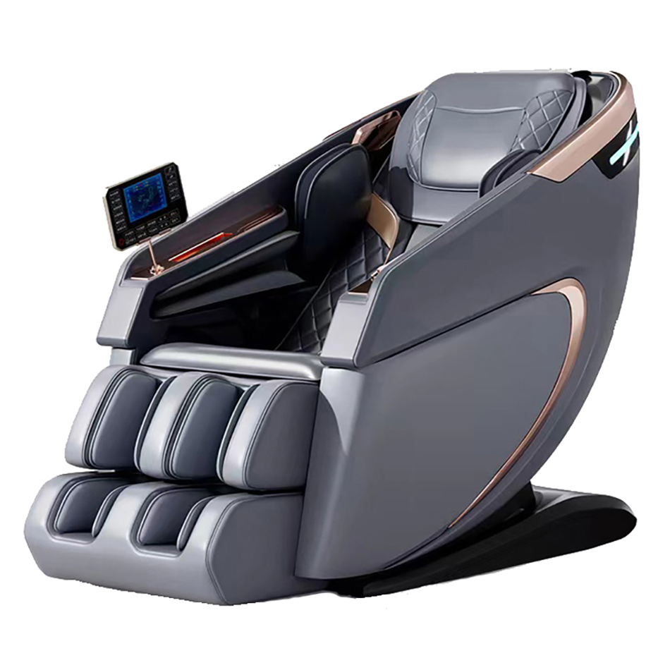 New Design Luxury Shiatsu 4D Foot SPA SL Track Full Body Seat Zero Gravity Massage Chair