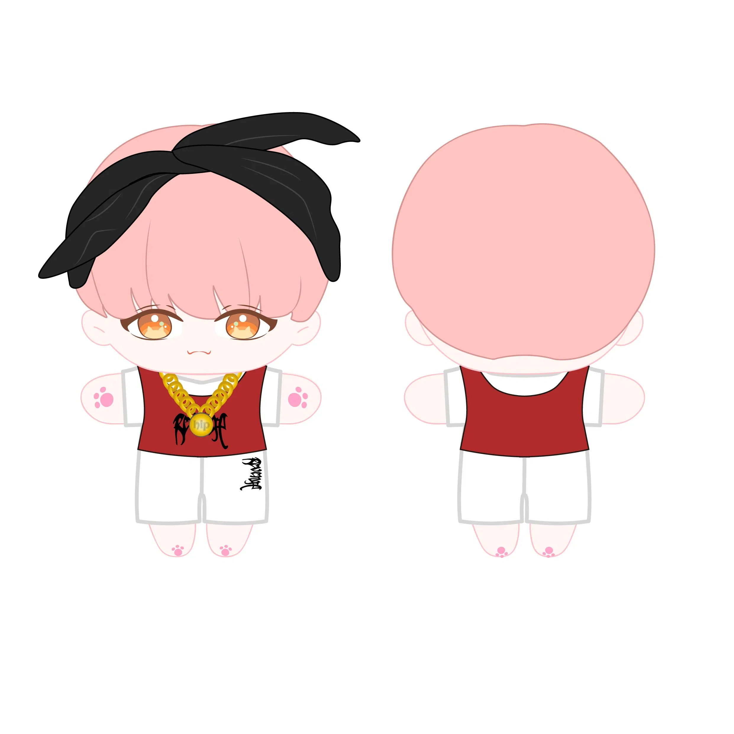 Custom Made Furry Stuffed Doll Lifelike Soft Plush Toys