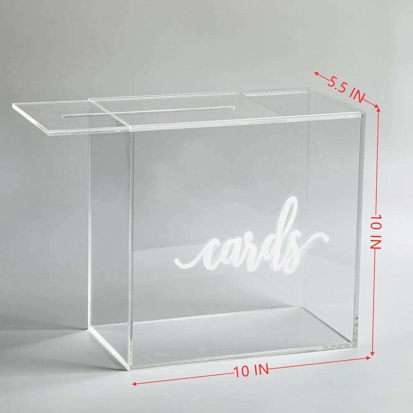 ISO BSCI Custom Factory Wholesale Acrylic Wedding Gift Boxes