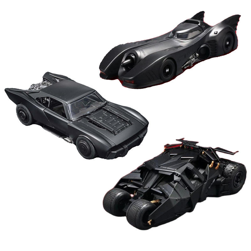 Custom 1: 36 Scale Model Cars with Music Light Collectable Batmobil Diecast Toys