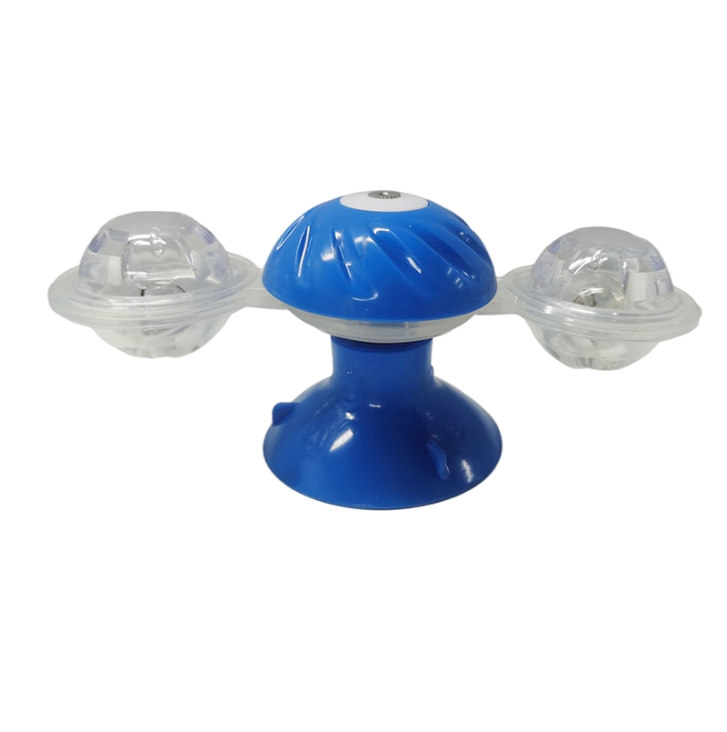 Custom Intelligence 360 Rattle Spinner Pet Toys Sound and Light Features for Cats Interactive &amp; Movement Toys