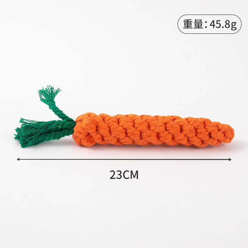 Interactive Pet Toy Cotton Rope Eco Friendly Custom Double Knotted Aggressive Chewers Dog Rope Toys