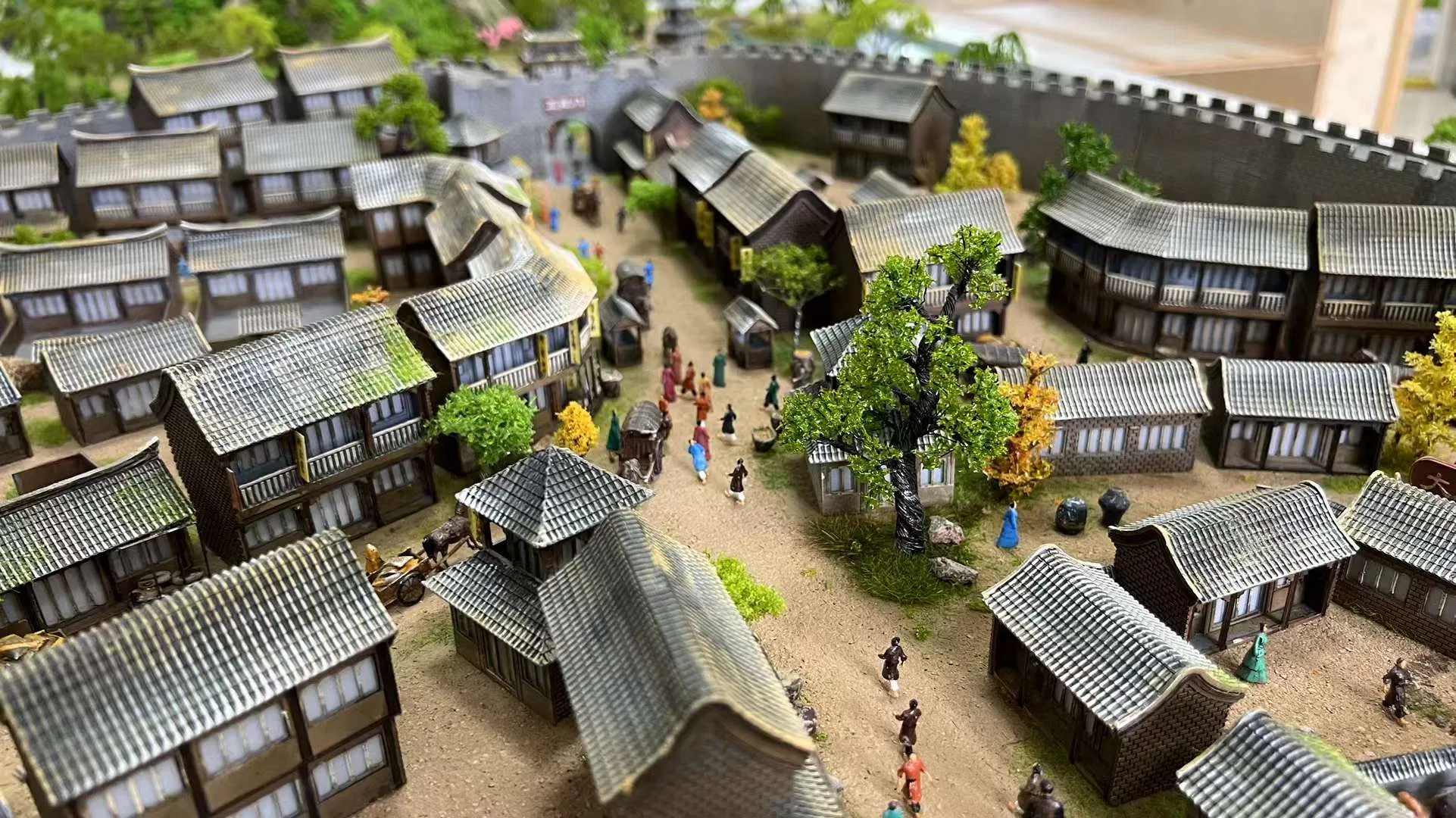 Miniature Scene Sand Table Model Making Suitable for Model Enthusiasts to Collect