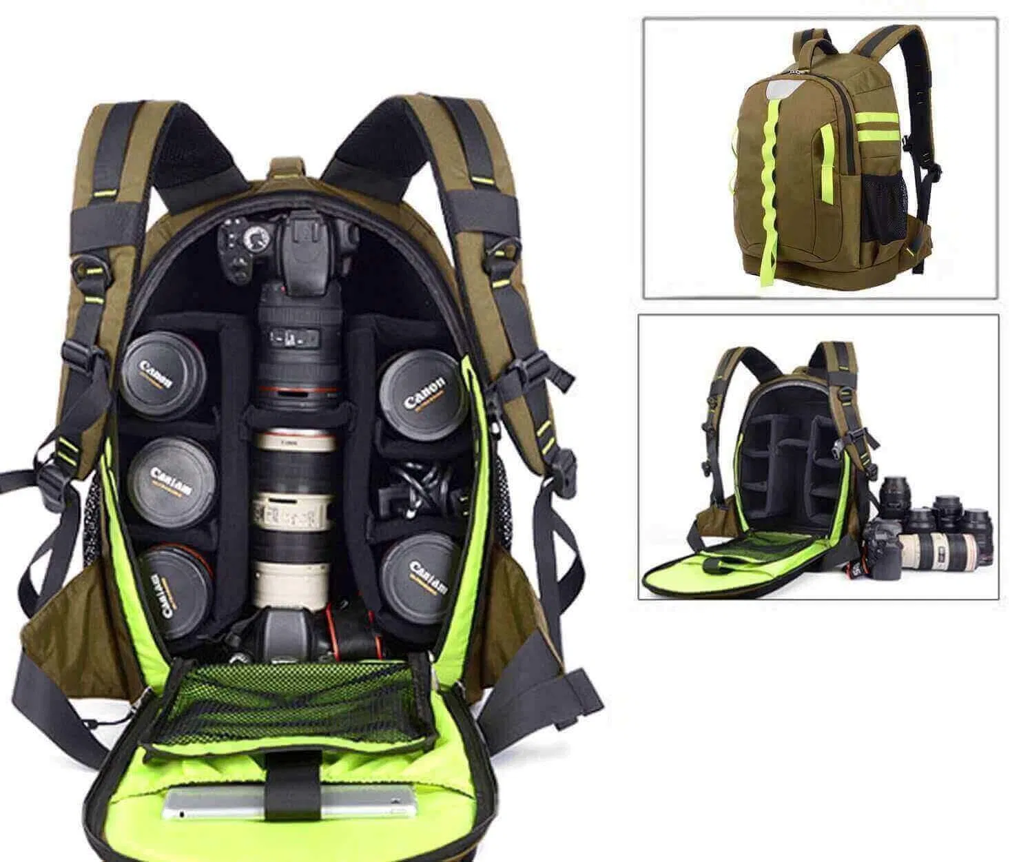 Waterproof Anti-Shock Backpack for DSLR Bag and SLR Camera Bag