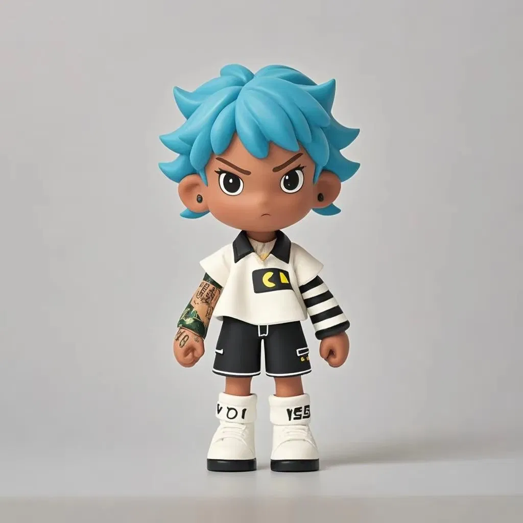 Customizable Mini PVC 3D Cartoon Collectible Figurines for Enthusiasts