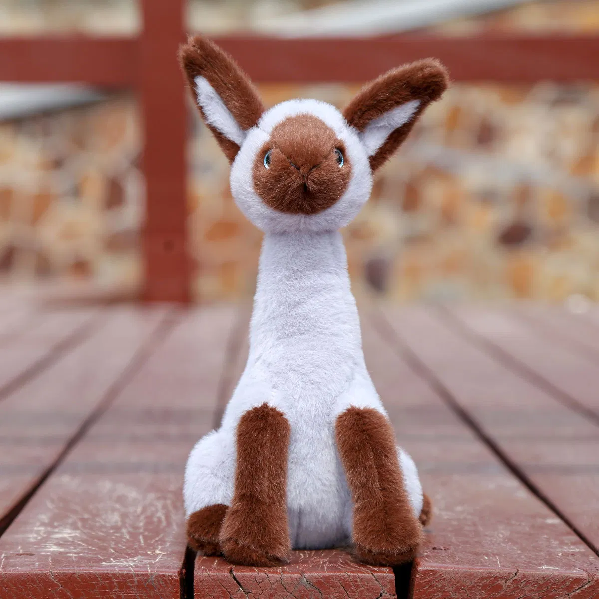 Super Cute Siamese Cat Plush Custom Stuffed Animal for Promoting Companion