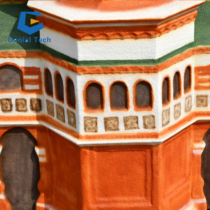 Ml-Zm24 Making Park Attraction 3D Architectural Miniature Landscape Models