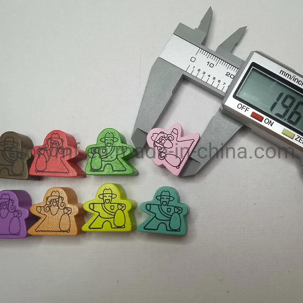 Board Games Tokens Wooden Round Circle 10mm 15mm 20mm Piece